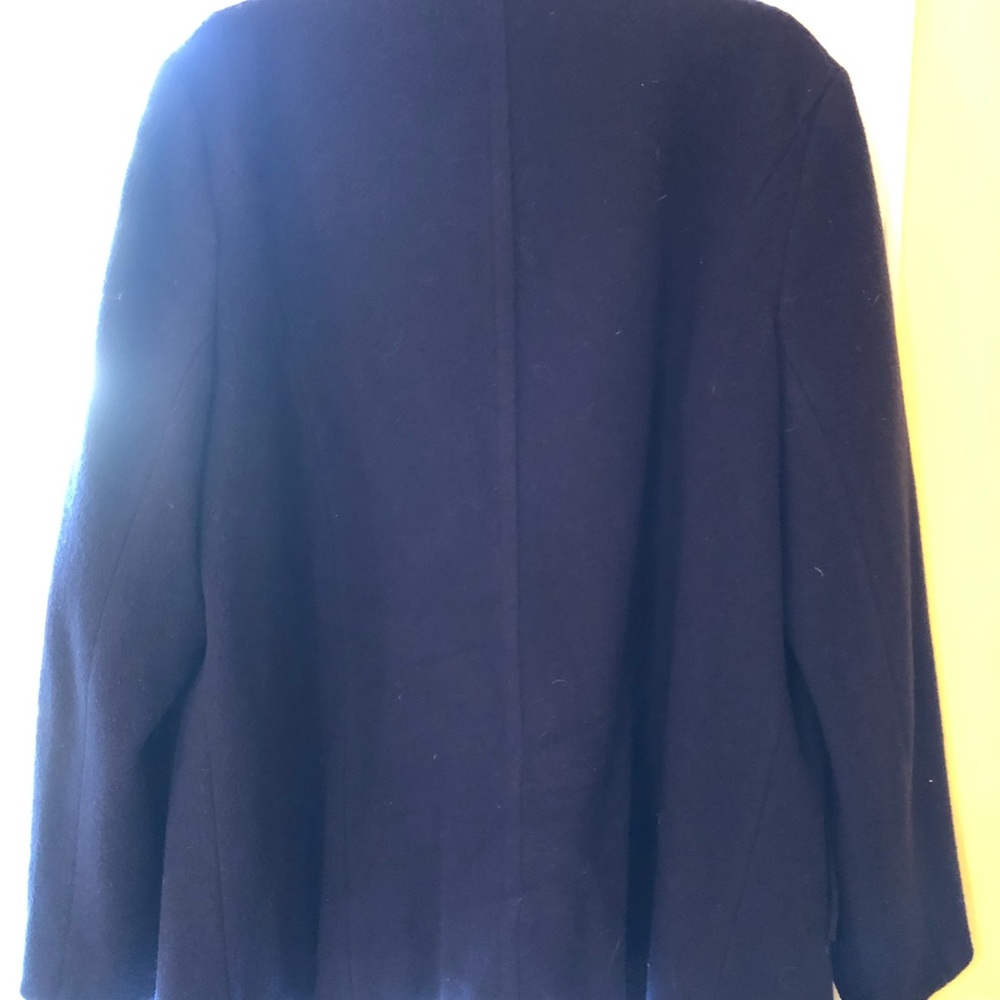 Vintage ladies LL Bean wool pea coat - Picture 3 of 8